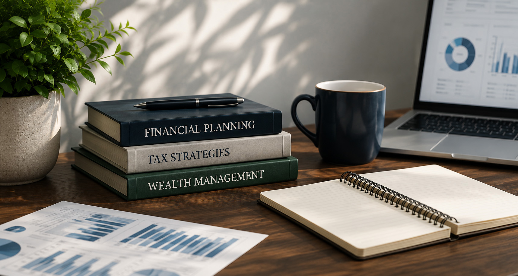 Resources page representing wealth management tools tax resources and financial education